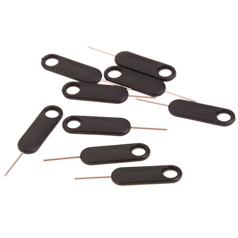 10 Pcs Universele Sim Kaart Lade Pin Uitwerpen Verwijderen Naald Opener Ejector Voor Telefoon 7 6S 6 Plus 5 Voor Huawei Xaomi