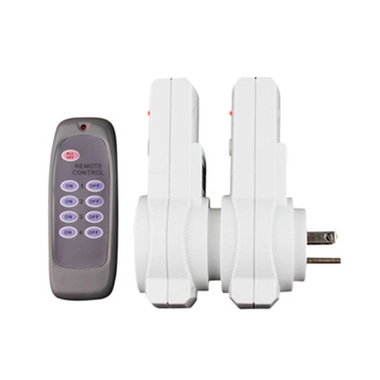 American US Plug wireless smart remote control switch socket with memory function household 433MHZ wall switch light microwave: TS-868-US-2