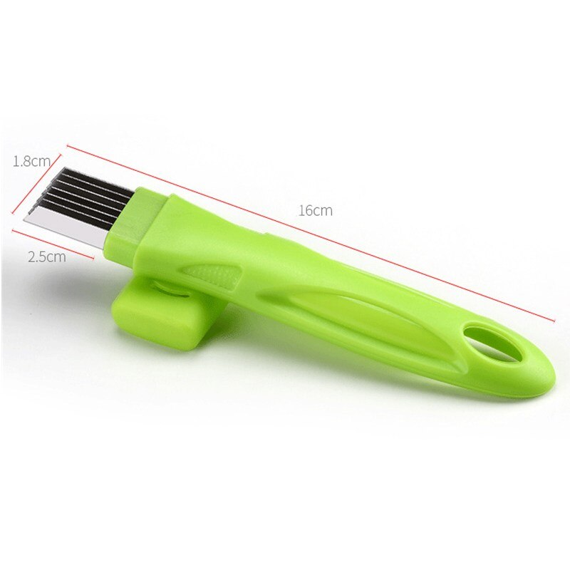 Stainless Steel Green Onion Slicer Shredder Cutter Vegetable Scallion Shred Cut Tool For kitchen tools gadgets