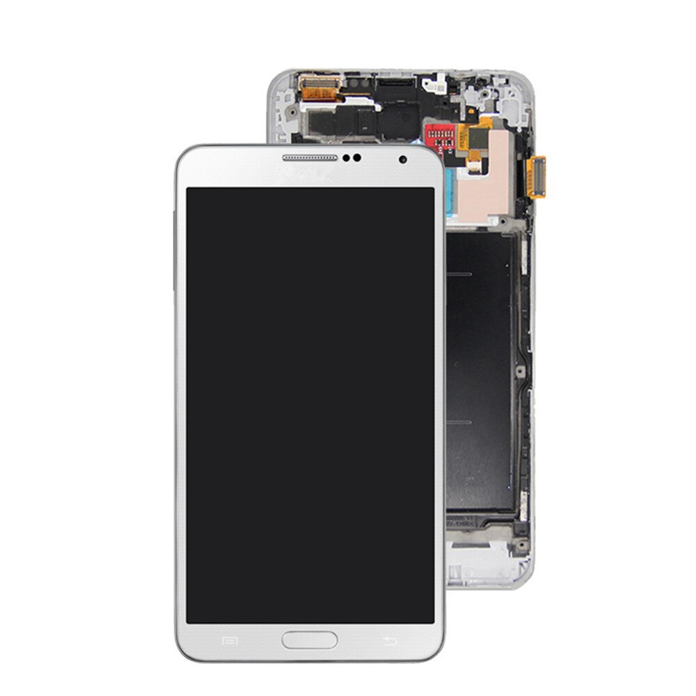 Ekran LCD robić Samsung galaktyka Uwaga 3 N900 N9005 N900A N900V wyświetlacz LCD ekran dotykowy Digitizer montaż z ramą