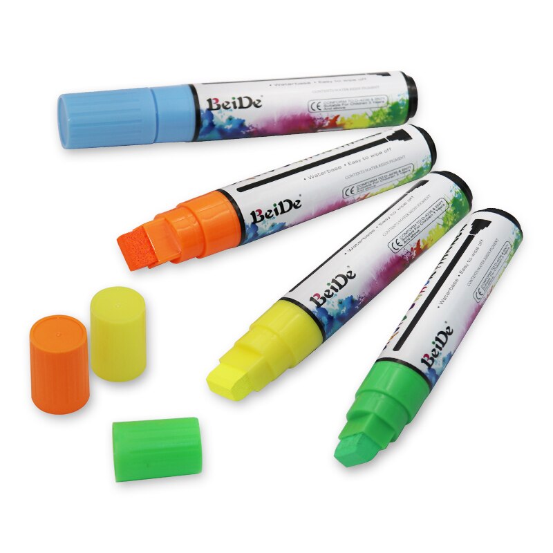 15mm Liquid Chalk Marker Jumbo Wet Erase Neon chalk marker Non-Toxic