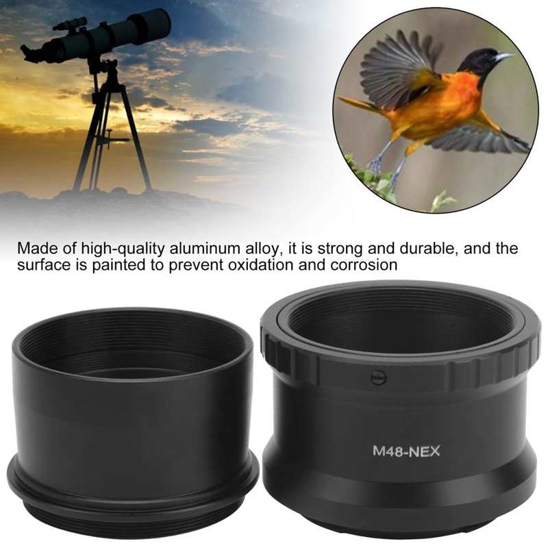 Telescoop 2in M48x0.75mm T‑type Adapter En M48 ‑Nex Lens Adapter Voor Sony E Mount Camera