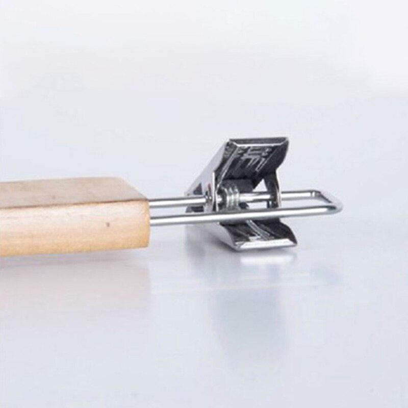 Cabide de madeira sólida de alta qualidade, cabide de roupas para adultos, multifuncional, antiderrapante, pasta de calças, saia, clipe, calças portátil, 1 peça