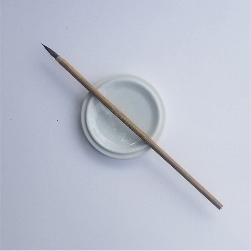 Overglaze Paint Pen Ceramic On-Glaze Painting Color Filling Brush Bamboo Pole Meticulous Jingdezhen Pottery Clay Writing Brush