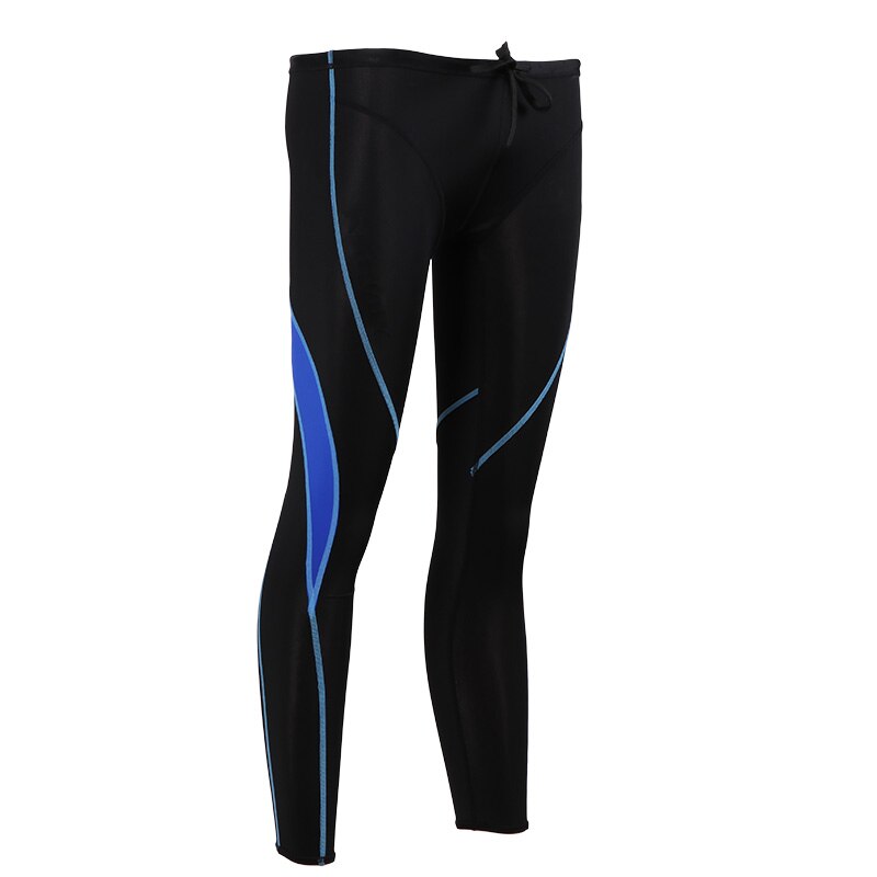 Men Sharkskin Like Long Diving Leggings Dive Skin Surfing Basic Pants Swimming Trunks Swimwear Men Jammers Swimming Bathing Suit