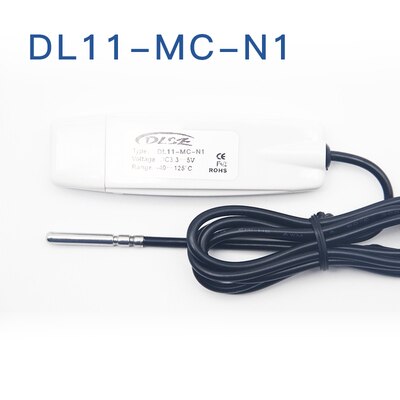 DL11-MC serial port USB temperature sensor MODBUS transmitter Industrial waterproof and dustproof High precision probe: DL11-MC-N1