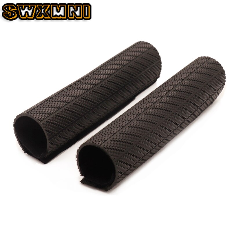 205 x 42 mm motorfiets vork rubber stofbescherming, rubber motorfiets vork afdekking Gamaschen Gators laarzen schokdemping stofbescherming default rood
