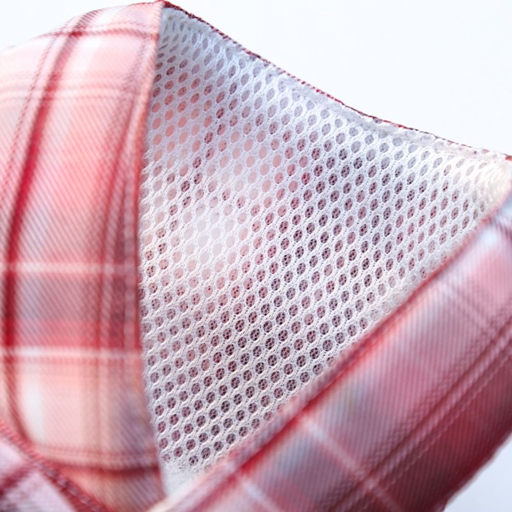 mit Leine Traktion Hund Plaid JK Kleid dünn Dacron Haustier nutzbar machen Felsen Bequeme waschbare Haustierweste Kleidung Kaninchen