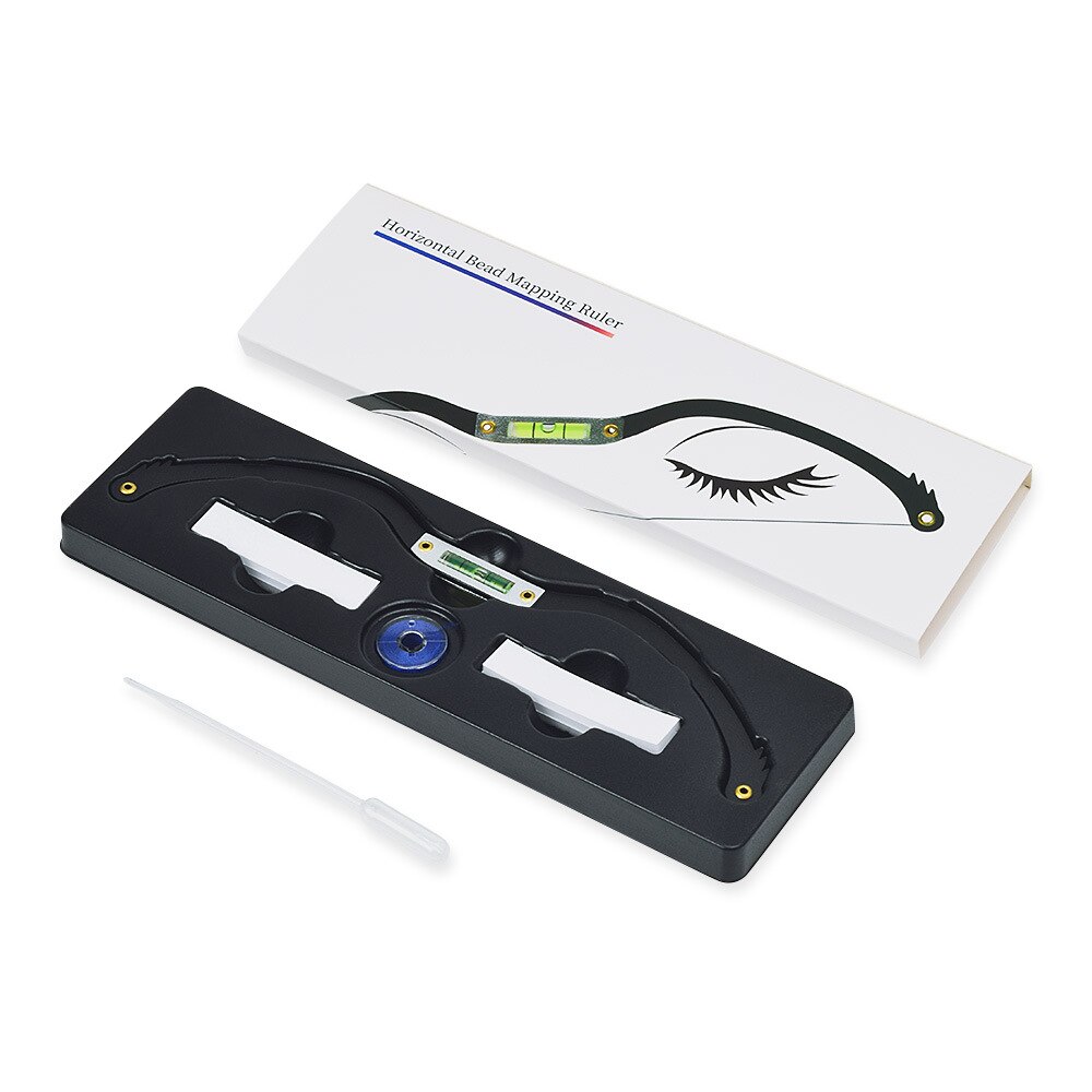 Horizontal Bead Mapping Ruler For Permanent Makeup and Microblading