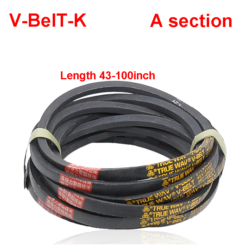 EIN Abschnitt V-Gürtel-K Zoll Größe A43 A44 A45 A46 A47 A48 A49 A50 A51 A52 A53