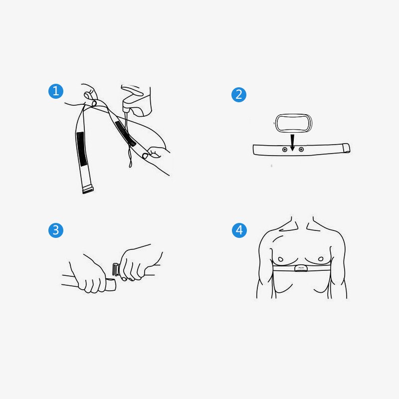 ThinkRider pulsometr Mrówka + BLE 4.0 pas piersiowy zdatność czujnik kompatybilny pas Wahoo polarny Garmin podłączony Cycl