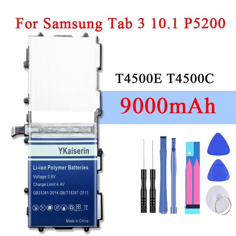 Batterij Voor Samsung Galaxy Tab 2 3 4 7.0 7.7 8.0 10.1 Tab 3 Lite Sm T111 T230 T210 T310 t530 T330 Gt P6800 P3100 P5200/SM-T230: Tab 3 10.1  P5200