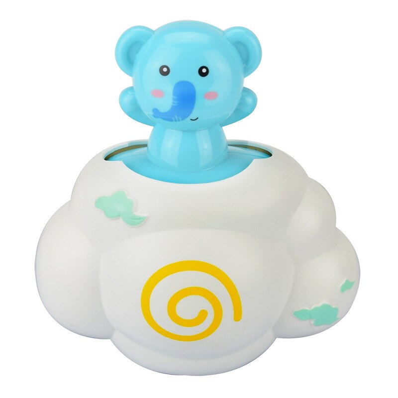 Sødt dejligt badelegetøj gris skildpadde model bold lege vand sprøjte sprinkler baby solsikke bad bruser legetøj baby vand legetøj: Tilfældig farve