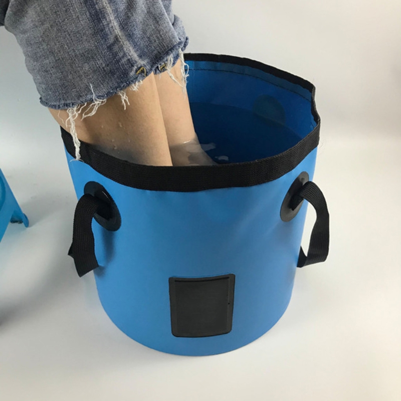 Car Washing Foldable Bucket 20L Fishing Collapsible Bucket Water Container Basin Large Capacity Folding Bucket