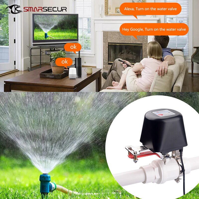 Tuya Zigbee 3.0 Smart Gas Water Valve Controller S... – Vicedeal