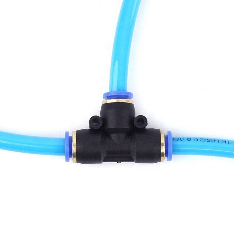 1PCS PE PEG Blue Pneumatic Fitting Pipe Connector Tube Air Quick Fittings Water Push In Hose Couping 4mm 6mm 8mm 10mm 12mm