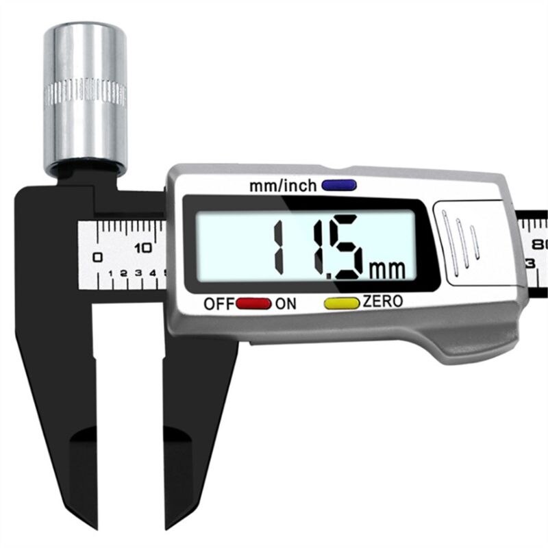 Electronic Digital Caliper Stainless Steel Body with Large LCD Screen | 0 - 6 Inches | Inch/Fractions/Millimeter Conversion