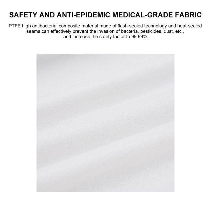 Disposable Protection Gown Dust Spray Suit Siamese Non-woven Dust-proof Anti Splash Clothing Safely Protection Clothes
