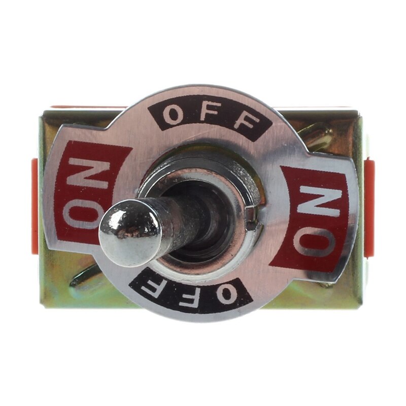 1X AC 250V 15A Latching 3 Way On-Off-On Single Pole Double Throw Toggle Switch &amp; 127PCS 2:1 Heat Shrink Tubing