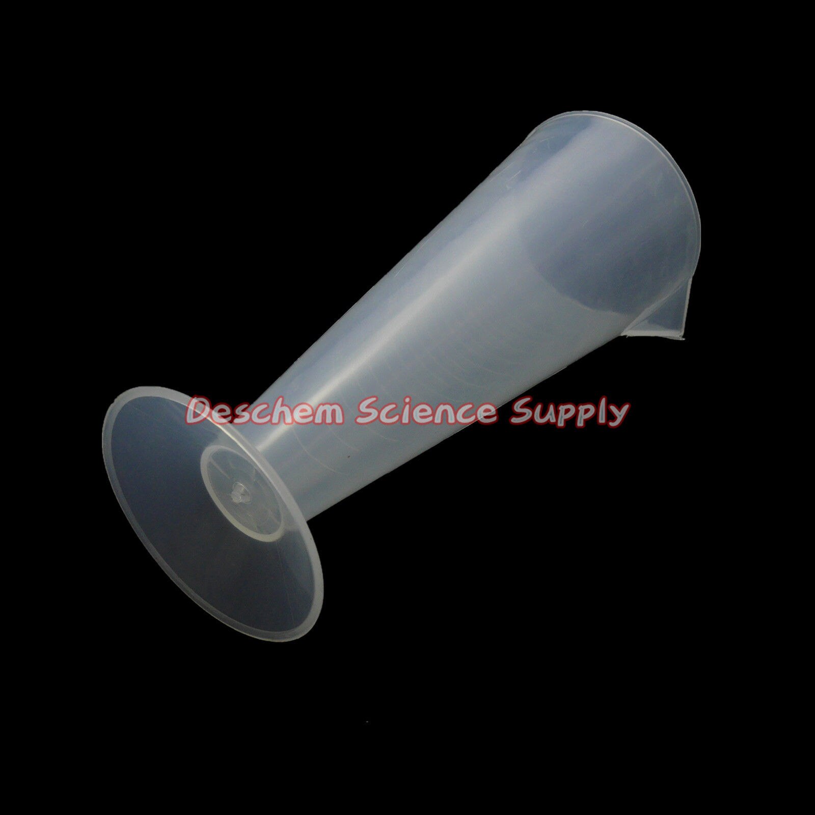 500mL Plastic Conical Measuring Cup,Laboratory Chemistry Plasticware