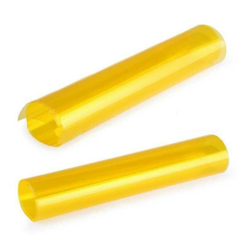 Changing Car light film Tint Sticker Headlight Fog lamp PVC Side marker: Golden Yellow