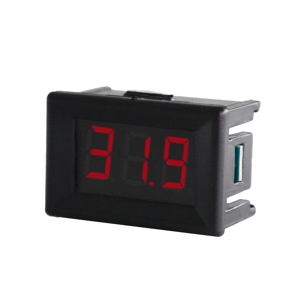 Mini Digital Voltmeter Ammeter DC 100V 10A Voltmeter Current Meter Tester Blue+Red Dual LED Display