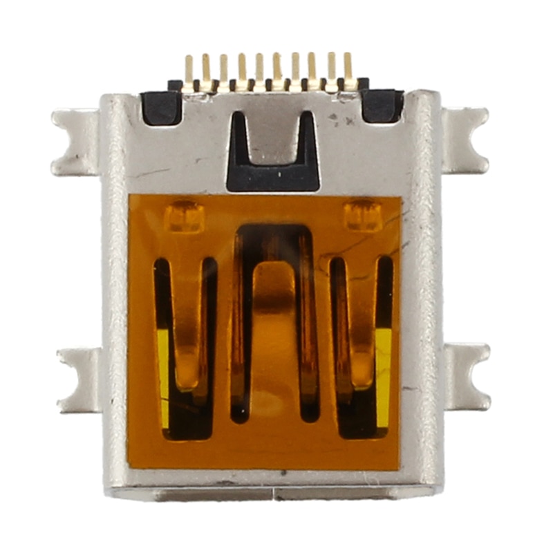 10 Uds hembra Mini USB, tipo B 10 Pin SMT SMD Jack de montaje de conector de puerto: Default Title