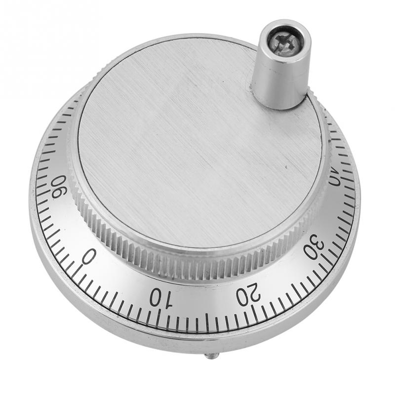 5V 60mm diameter CNC Handwheel 4 Terminal Manual Pulse Generator CNC Electronic Handwheel with Handle