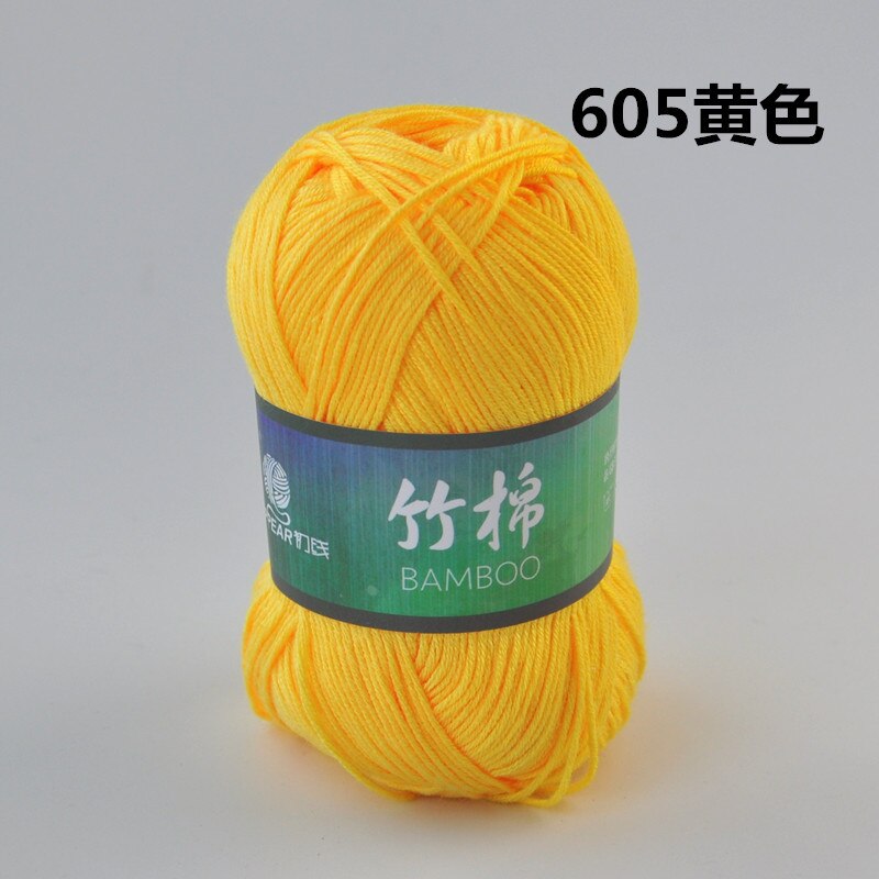 Fil de bambou doux et lisse 500g(50g * 10 pièces) | Fil de coton, fil Modal, fils de bébé Chuxian pour le tricot à la main B,: 605