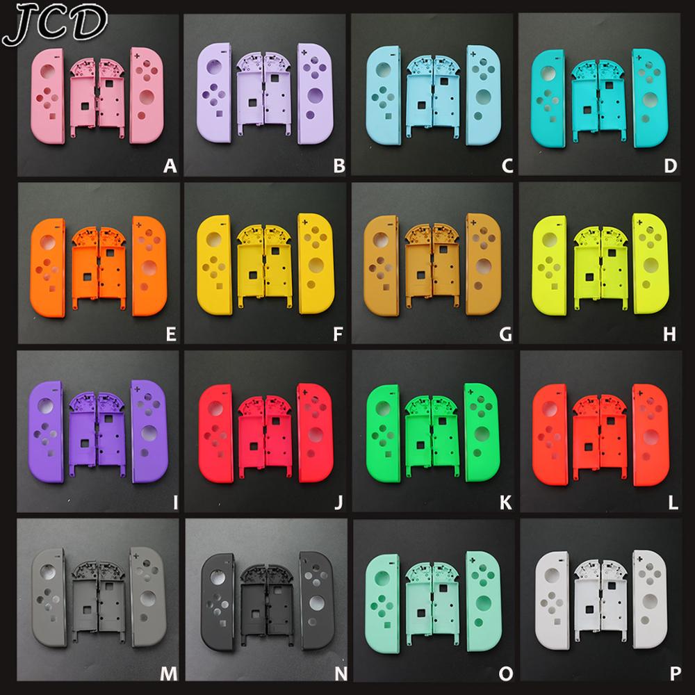 JCD 16 Colori 1 Coppia per Nitend interruttore NS JoyCon JoyCon Controller Custodia Borsette Caso per Joy-Con Controller caso duro