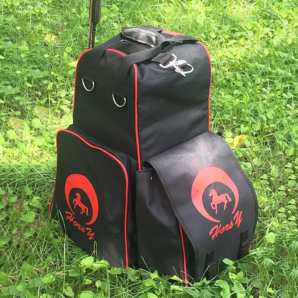 Pferd Reiten Stiefel Tragen Tasche, Reit Tasche, Helm Lagerung Fach fallen-Wasserdichte &Ampere; dauerhaft