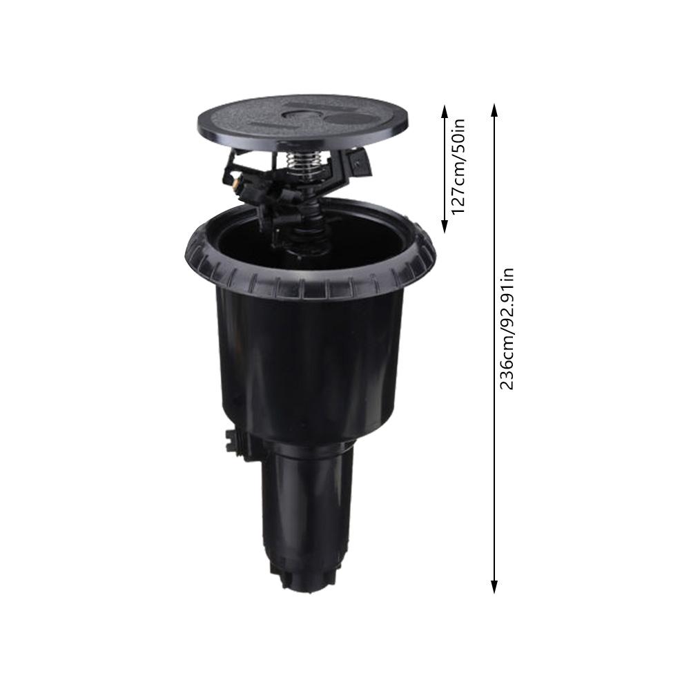 Pop-Up Water Spray Nozzle Buried Rotary Nozzle Built-in Lawn Built-in Rocker Nozzle Sprinkler Dripper Irrigation System Garden L