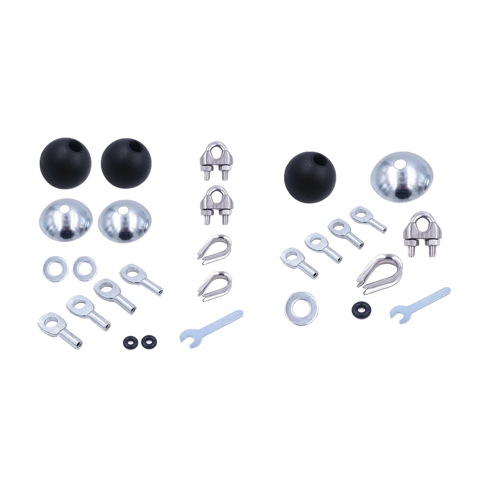 Gym Steel Wire Joints Fitness Equipment Accessories Metal Limitation Ball Hollow Screw Terminal