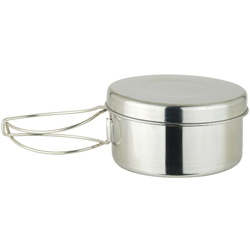 8Pcs/Set Backpacking Camping Cookware Hiking Cookware Set Lightweight Folding Picnic Camp Cooking Gear