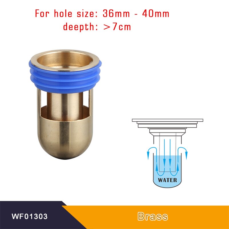 Dusche Ablauf Boden Ablauf Rückfluss Preventer Magnetische Schweben Ein-Weg Ablauf Ventil Schnelle Entwässerung Dusche stecker Einsatz Ablauf Stecker: WF01303