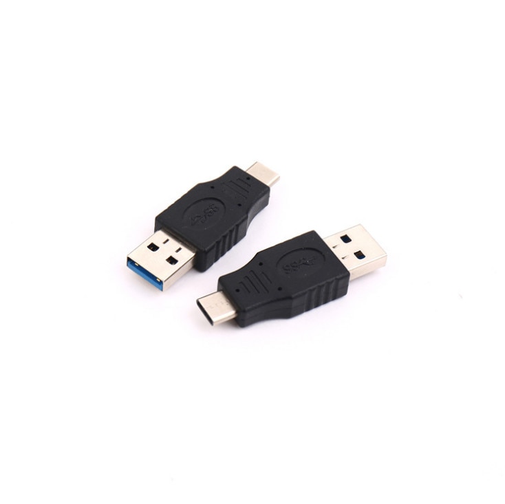 2 stks/partij USB-C 3.1 Type C male naar USB 3.0 Type Een Mannelijke Poort Converter Adapter
