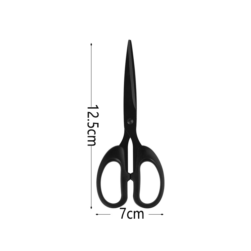 Pure Black Clippers Tailor Scissors Sewing Shears Embroidery Scissor Tools For Sewing Craft Office Scissors Fabric Cutter Shears: army green