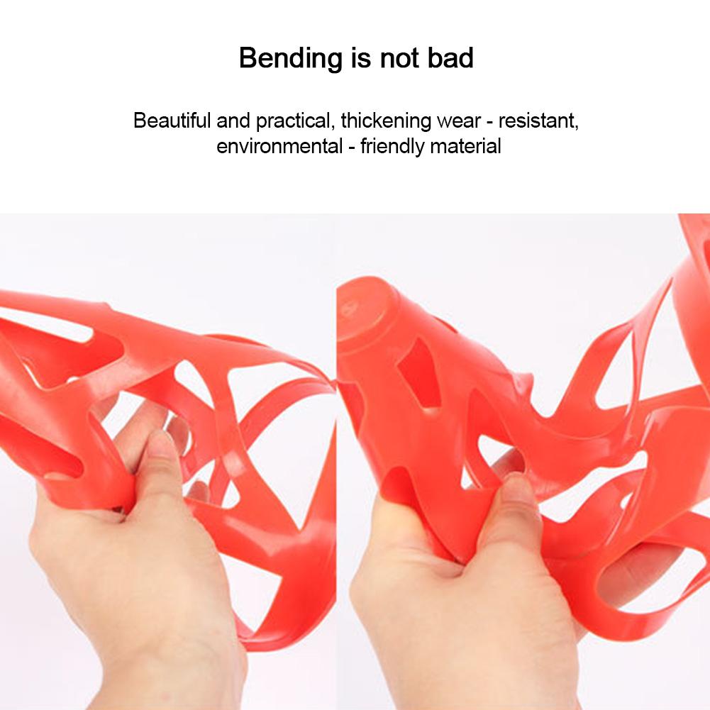 10PCS 23CM Soccer Training Cones Hollow Durable Collapsible Soccer Cones Roadblocks Hollow-out Obstacle Cones For Roller Skating