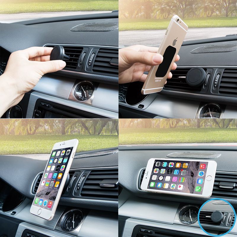 Metal Plate Universal Mount Metal Plate Kit with Adhesive for Magnetic Car Mount Cell Phone Holder Magnet Mobile Stand
