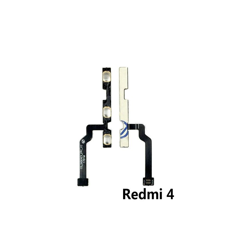 Volume Button Power Switch On Off Button Flex Cable For Xiaomi Redmi 3 3S 4A 5 Plus 6 6A 7 Note 2 5A 4 3 Pro Note 4X: Redmi 4