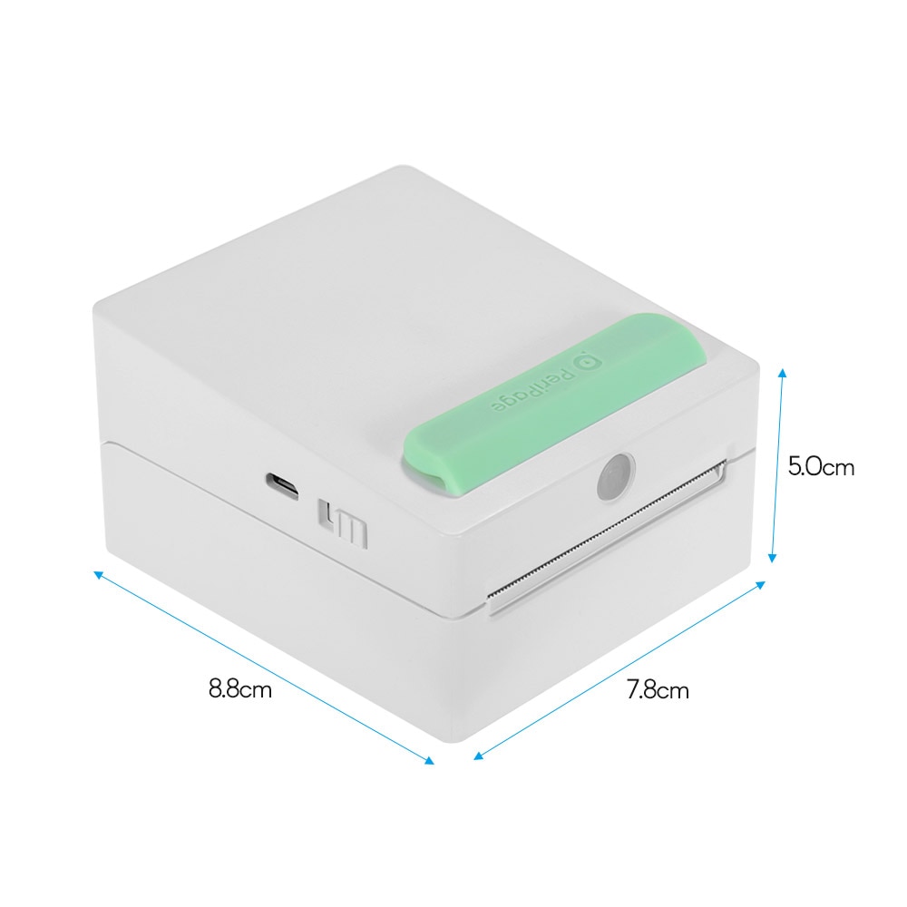 Mini Pocket Wireless Bt Printer Draagbare Mini Camera Clip Label Memo Sticker Ar Foto Printer Voor Android Ios Smartphone