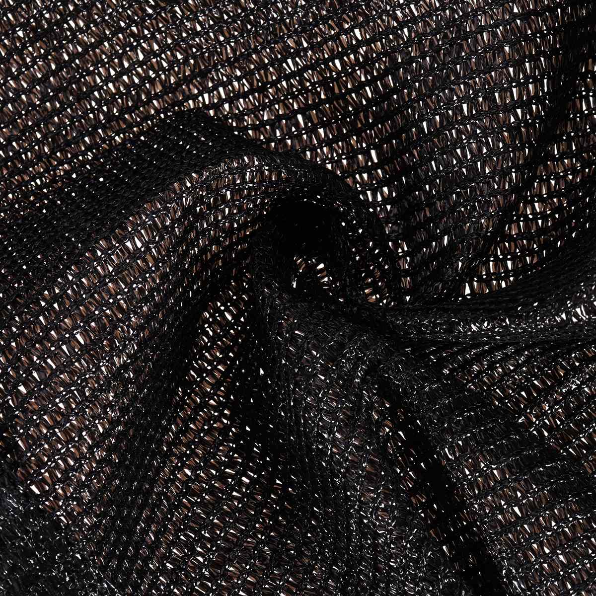 Black Privacy Screen Fence Heavy Duty Fencing Mesh Shade Net Cover for Wall Garden Yard Backyard
