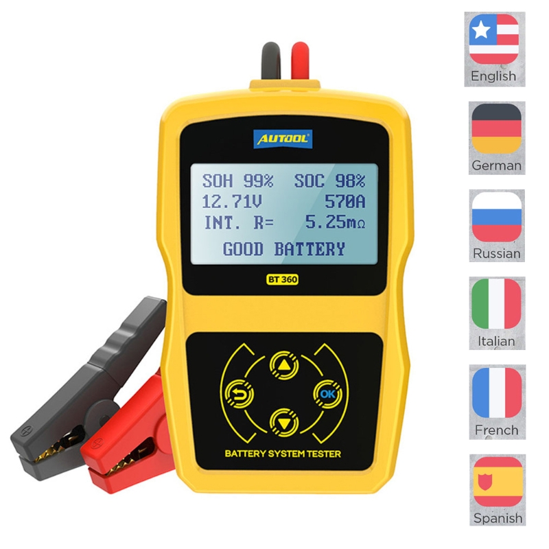 Diagnose Scanner Tool Voor Auto Verbeterde Multi-Systeem BT360 Scanner Auto Fout Code Reader Met Batterij Registratie: 2