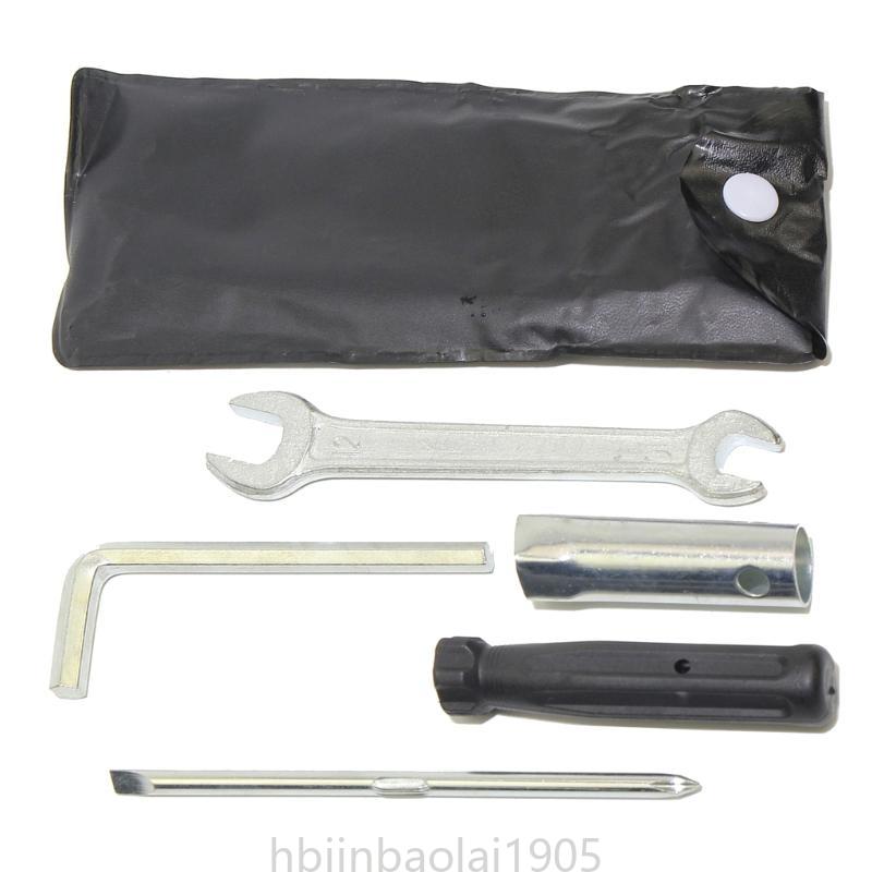 E74E 4Pcs Universal Motorcycle Repair Tool Set Screwdriver Pliers Wrench Repair Set