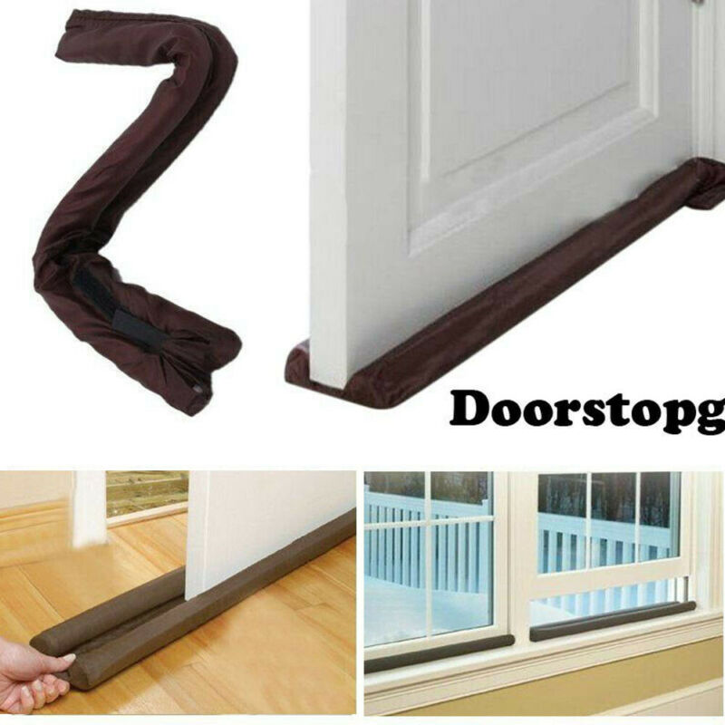 Protector de puertas, bloqueador de polvo y viento, sellador, aislante, portátil, puerta, ventana, Interior o Exterior, protector de ventanas, 90cm