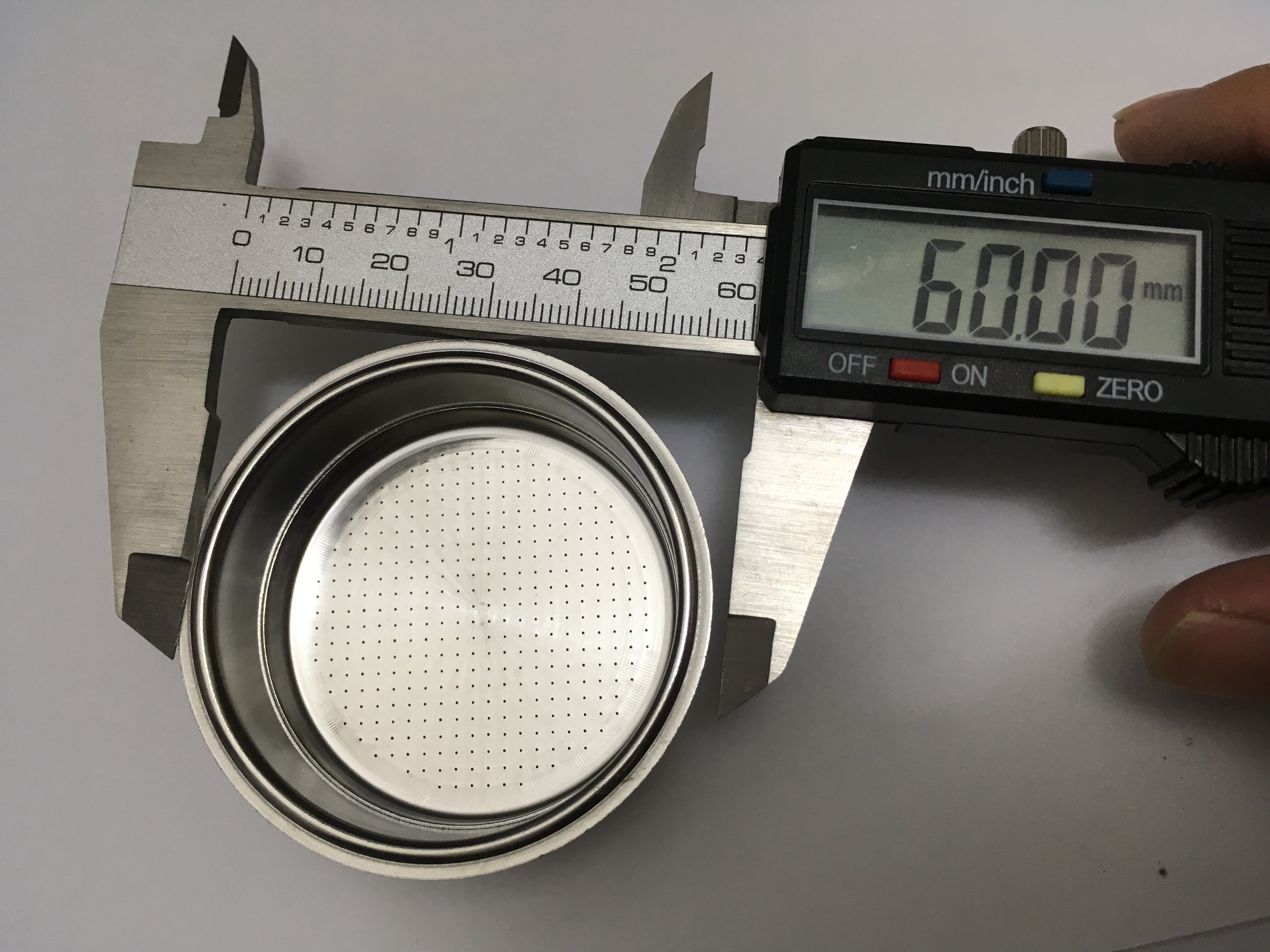 4holes 2 CUP basket espresso double coffee filter coffee basket out Diameter 60 mm inner Diameter 51 mm high pressure