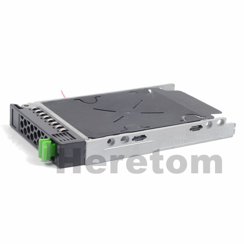 Heretom NUOVO 2.5 &quot;SAS SATA HDD Drive Tray Caddy per Fujitsu TX100 TX120 TX140 TX150 TX200 TX300 TX600 S1 s2 S5 S6 S7