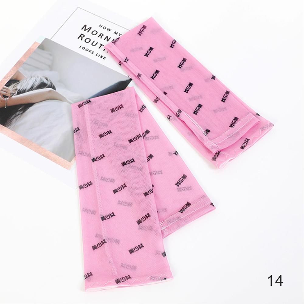 Manchettes d'été colorées pour femmes, protection contre les uv et le soleil, idéales pour le cyclisme, la course à pied, la pêche, l'escalade et la conduite: 14