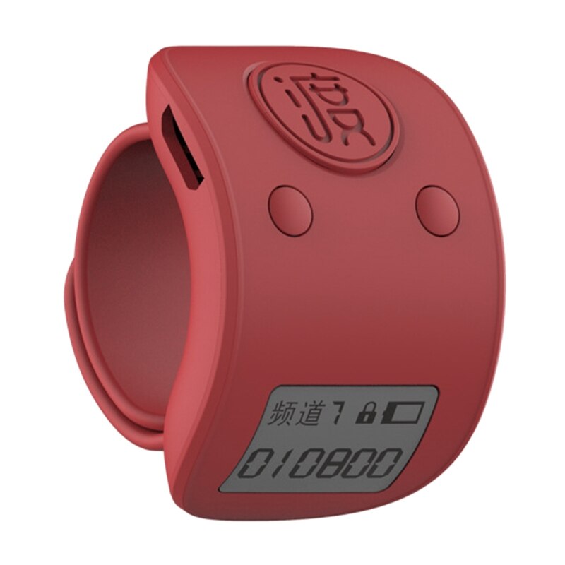 Bague Connectée Compteur Digital - Écran OLED 0.49" - Bluetooth 5.1 - Pour Comptage (chapelet, Sport) Et Rappels
