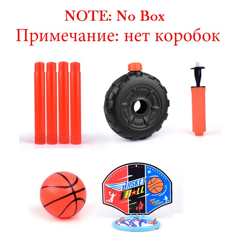 Kinder Basketball Spielen Set Outdoor Sport Verstellbaren Ständer Korb Halter Hoop Ziel Spiel Mini Indoor Junge Kinder Hof Spiel Spielzeug: NO-BOX